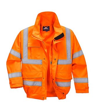 S591 - Blouson Bomber Extrême - Orange - R