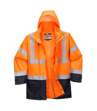 S768 - Hi-Vis Executive 5-in-1 Jacket - OrNa - R