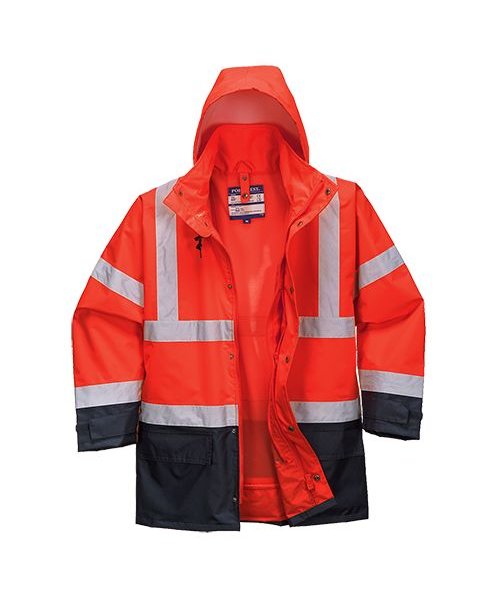 Portwest S768 - Hi-Vis Executive 5-in-1 Jacket - ReNa - R