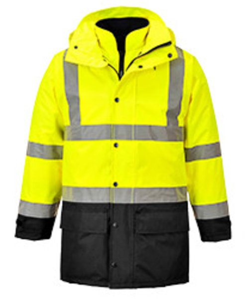 Portwest S768 - Hi-Vis Executive 5-in-1 Jacket - YeBk - R