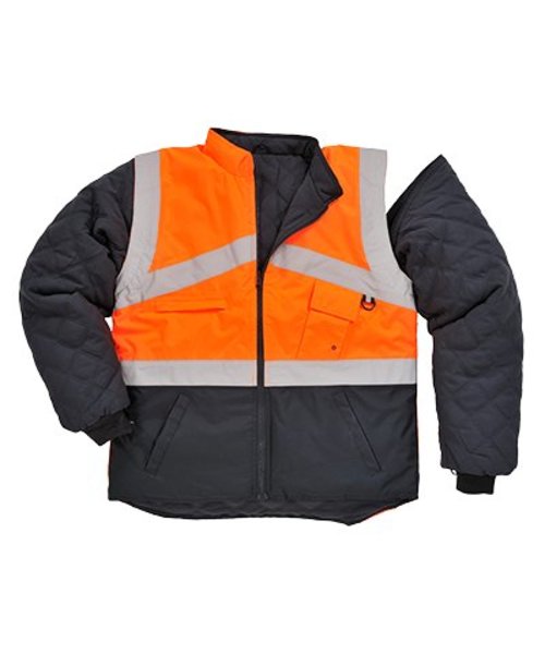 Portwest S769 - Hi-Vis 2-Tone Jacket - Reversible - OrNa - R