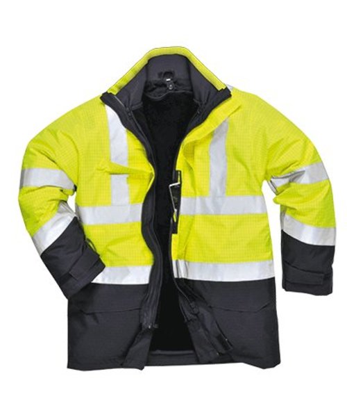 Portwest S779 - Bizflame Regen Hi-Vis Multi-Beschermend Jack - YeNa - R