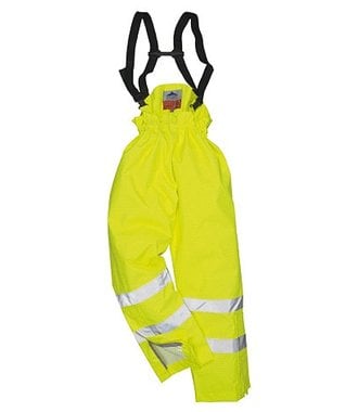 S780 - Ungefütterte Bizflame Warnschutzhose - Yellow - R