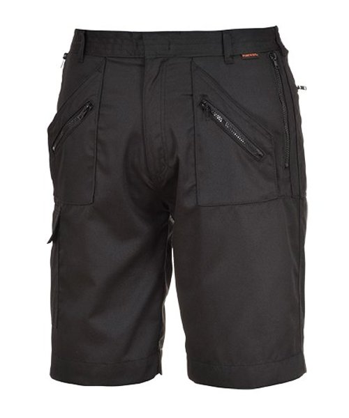 Portwest S889 - Action Korte Broek - Black - R