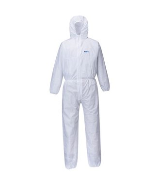 ST80 - BizTex SMS 5/6 FR Coverall - White - R