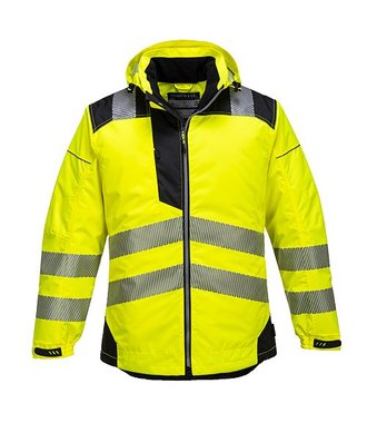 T400 - Veste de pluie Hi-Vis Vision - YeBk - R