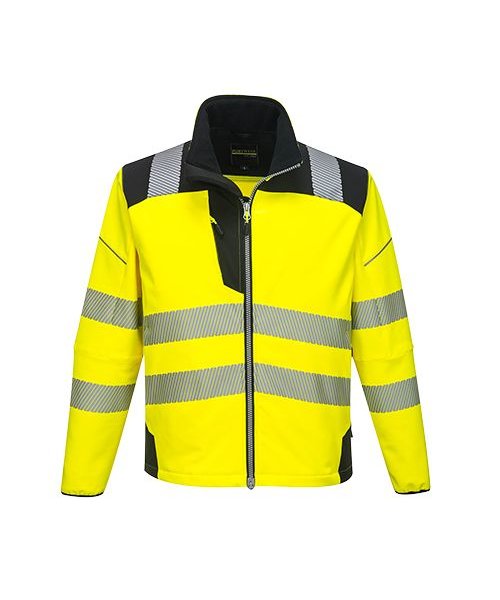 Portwest T402 - Vision Hi-Vis Softshell Jack - YeBk - R