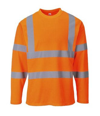 S278 - Hi-Vis T-shirt lange mouw - Orange - R