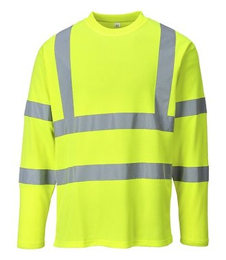 S278 - Hi-Vis T-shirt lange mouw - Yellow - R