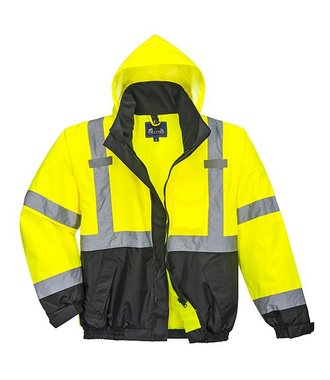 S365 - Hi-Vis Premium 3-in-1 Bomber - YeBk - R