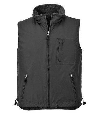 S418 - Bodywarmer RS Reversible - Black - R