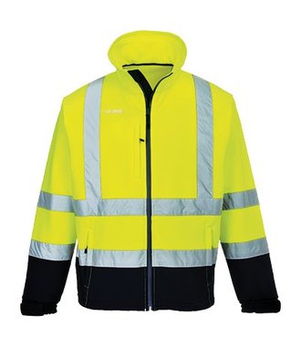 S425 - Warnschutz Kontrast Softshell (3L) - YeNa - R