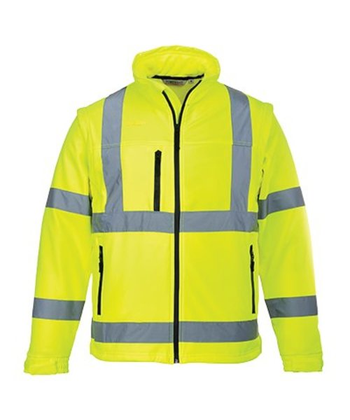 Portwest S428 - Hi-Vis Softshell Jacket (3L) - Yellow - R