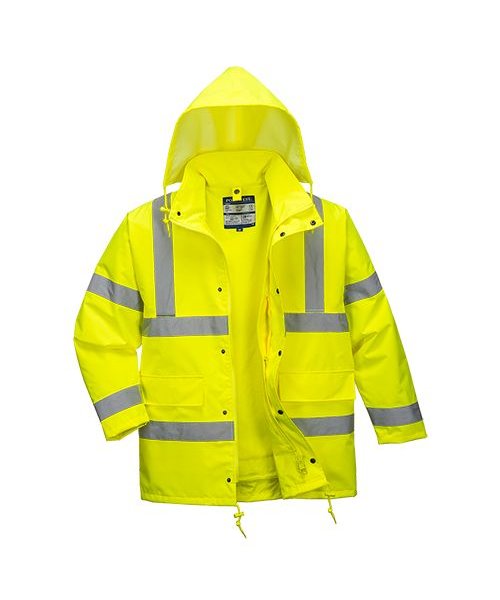 Portwest S468 - Hi-Vis 4-in-1 Traffic Jacket - Yellow - R