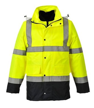 S471 - Hi-Vis 4-in-1 Contrast Traffic Jacket - YeNa - R