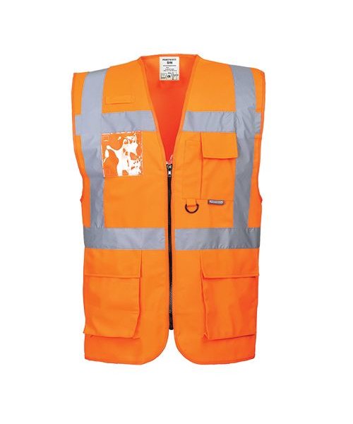 Portwest S476 - Berlin Executive Vest - Orange - R