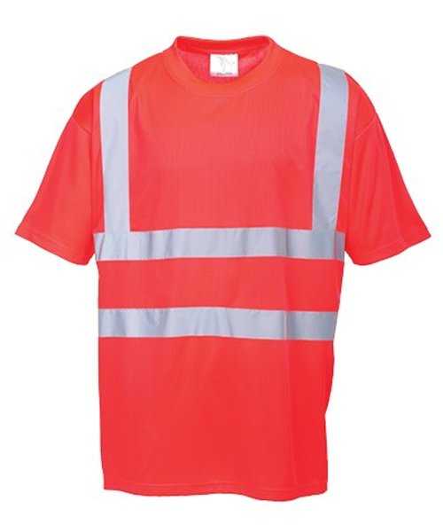 Portwest S478 - Hi-Vis T-Shirt - Red - R