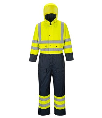 S485 - Hi-Vis Tweekleuren Overall - Gevoerd - YeNa - R