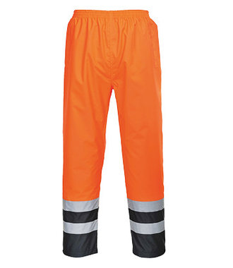 S486 - Pantalon Hi-Vis Bicolore - Orange - R