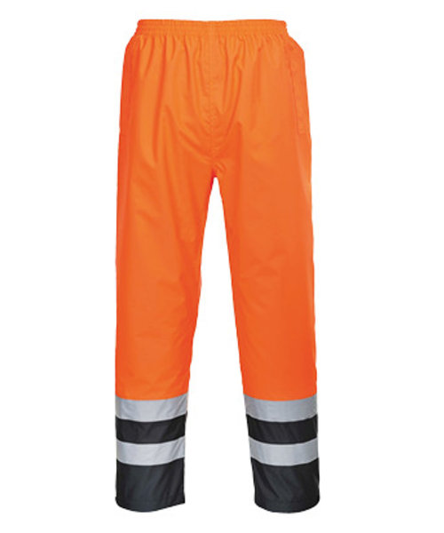 Portwest S486 - Hi-Vis Two Tone Traffic Trousers - Orange - R