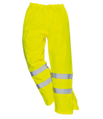 S487 - Atmungsaktive Warnschutz Hose - Yellow - R