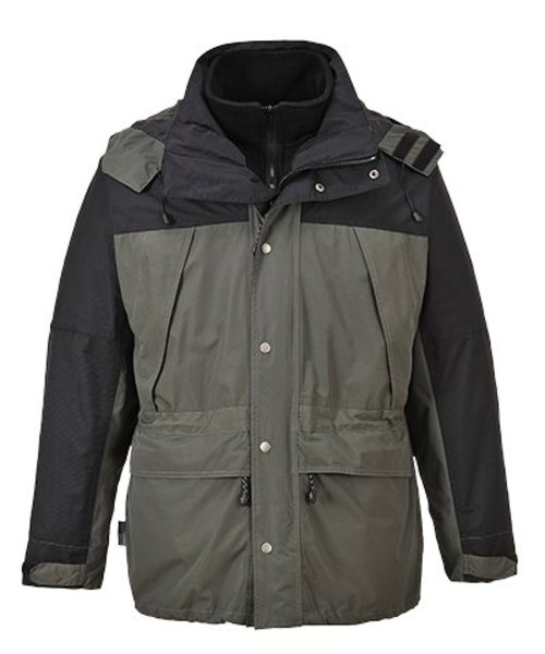 Portwest S532 - Orkney 3 in 1 atmungsaktive Jacke - Grey - R