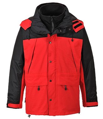 S532 - Orkney 3 in 1 Ademend Jack - Red - R