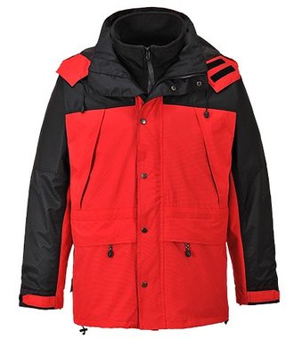 S532 - Parka 3-en-1 Respirant Orkney - Red - R