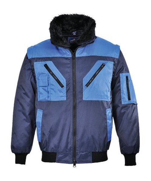 Portwest PJ20 - Zweifarbige Pilotenjacke - Navy - R