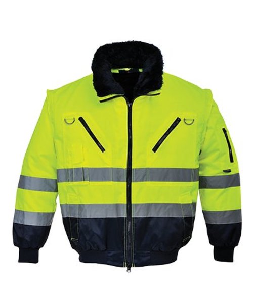 Portwest PJ50 - Hi-Vis 3-in-1 Pilot Jacket - YeNa - R