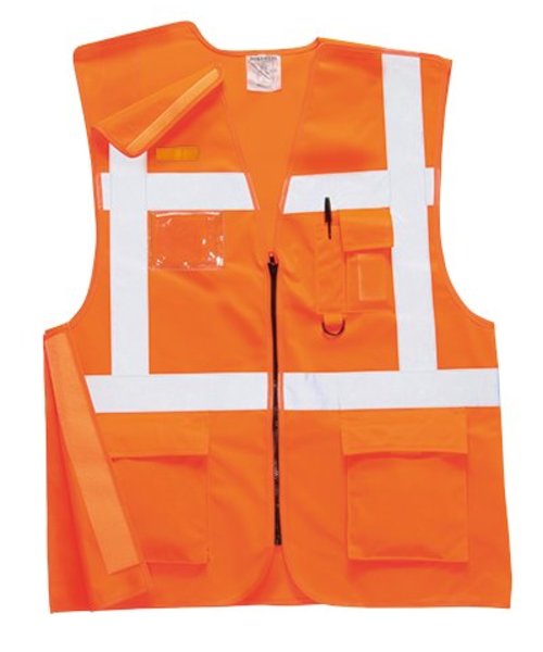 Portwest RT26 - Executive Rail Vest RIS - Orange - R