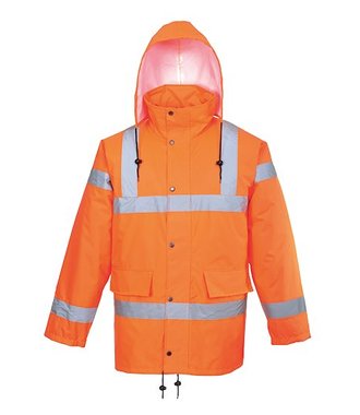 RT34 - Atmungsaktive Warnschutz-Jacke RIS - Orange - R