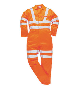 RT42 - Warnschutz-Overall aus Polyester-Baumwolle RIS - Orange - R