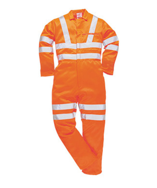 Portwest RT42 - Combinaison Hi-Vis Poly-coton RIS - Orange - R