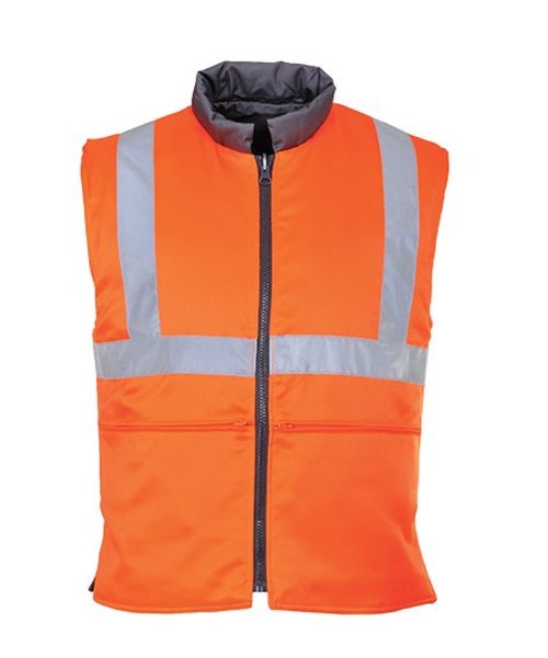 Portwest RT44 - Hi-Vis Omkeerbare Bodywarmer RIS - Orange - R