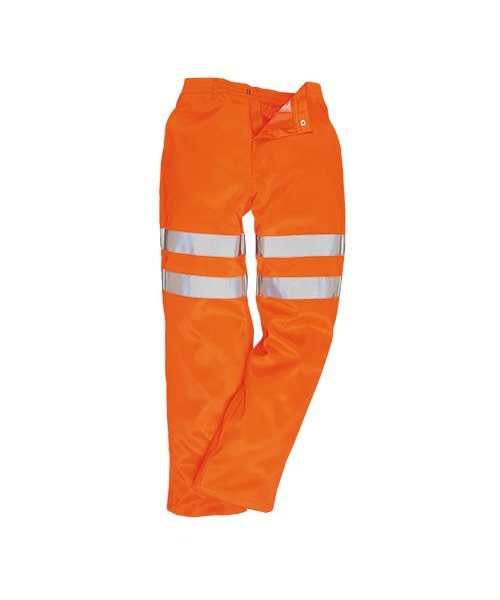 Portwest RT45 - Hi-Vis Poly-cotton Trousers RIS - Orange - R