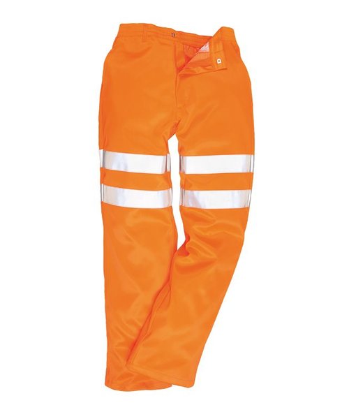 Portwest RT45 - Hi-Vis Poly-cotton Trousers RIS - OrangT - T