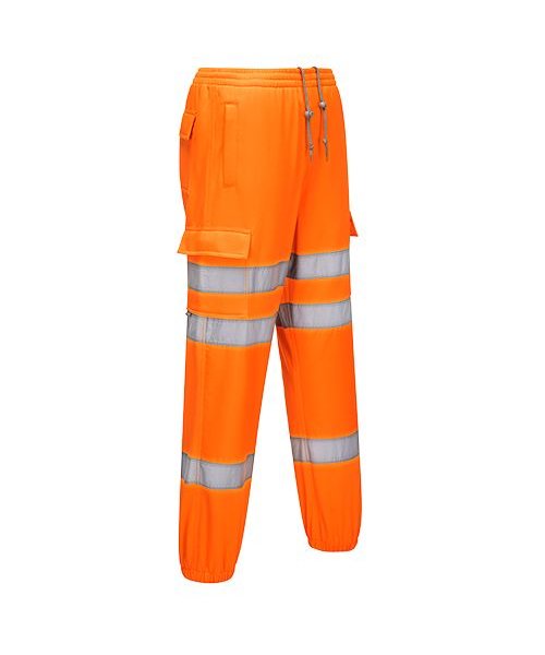 Portwest RT48 - Hi-Vis Jogging Bottoms - Orange - R