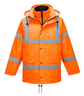 RT63 - Hi-Vis Ademend Jack (interactive) - Orange - R