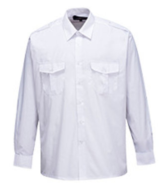 S102 - S102 Chemise Pilote M/L - White - R