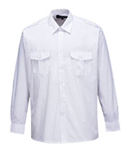 Portwest S102 - Pilot Shirt - White - R