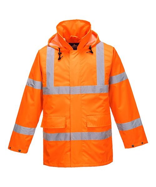 Portwest S160 - Hi-Vis Lite Traffic Jacket - Orange - R