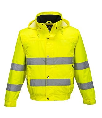 S161 - Hi-Vis Lite bomberjack - Yellow - R