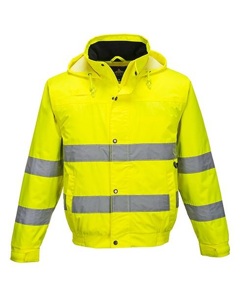 Portwest S161 - Hi-Vis Lite Bomber Jacket - Yellow - R