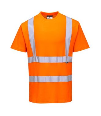 S170 - Baumwoll-Comfort-Kurzarmshirt - Orange - R