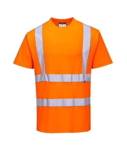 Portwest S170 - Cotton Comfort Short Sleeve T-Shirt - Orange - R