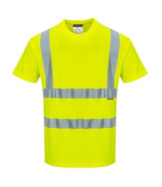 S170 - Baumwoll-Comfort-Kurzarmshirt - Yellow - R