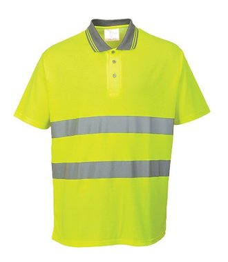 S171 - Katoen Comfort Poloshirt - Yellow - R