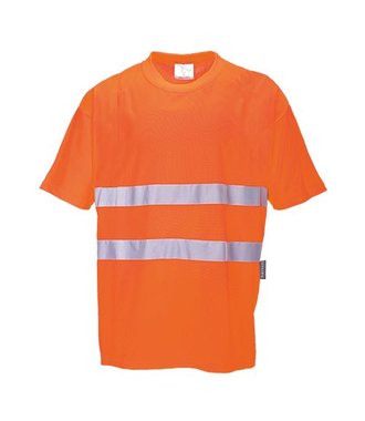 S172 - Baumwoll- Comfort-T-Shirt - Orange - R