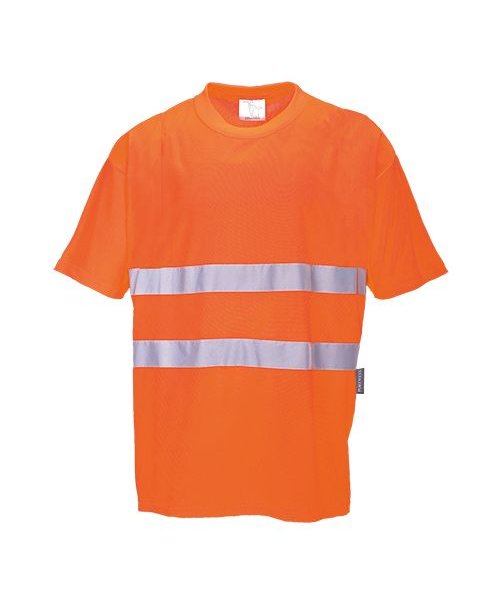 Portwest S172 - Baumwoll- Comfort-T-Shirt - Orange - R